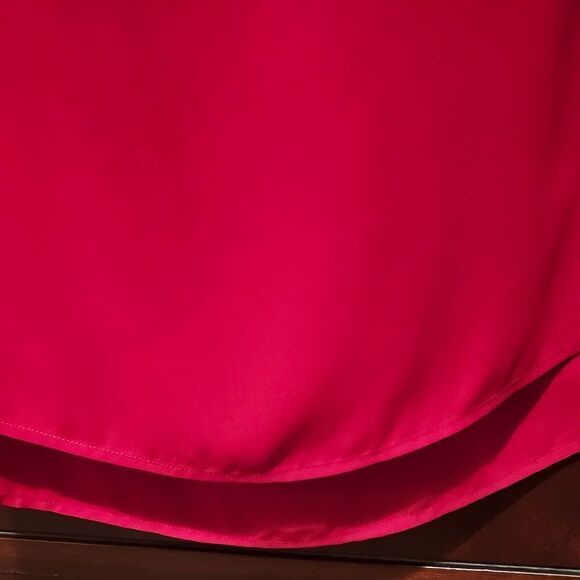 CHICO'S TRUE RED POLYESTER TANK - Picture 7 of 8